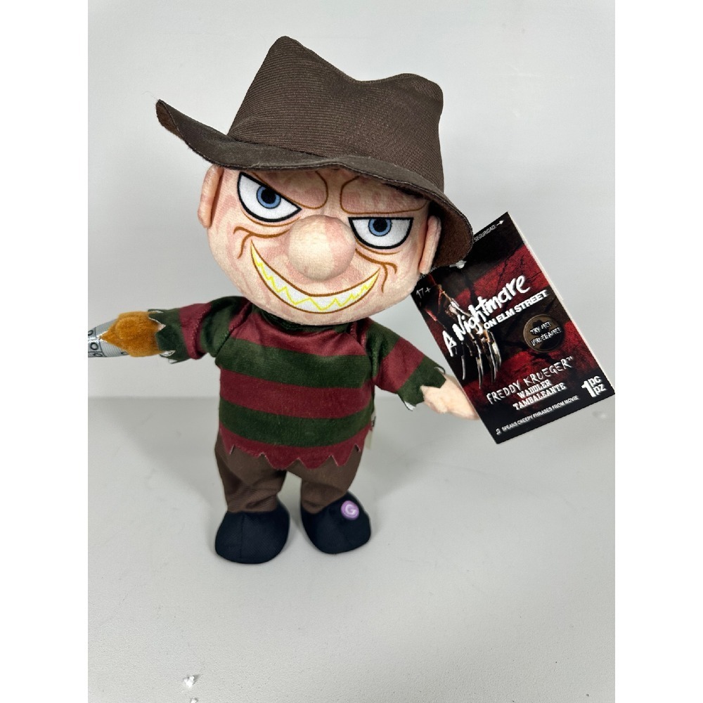 A Nightmare on Elm Street Freddy Krueger Waddler‎ Plush Doll Speaks See Video!